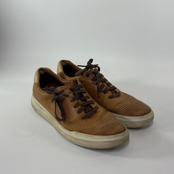 Cole Haan Other - Cole Haan Tan Leather Sneakers